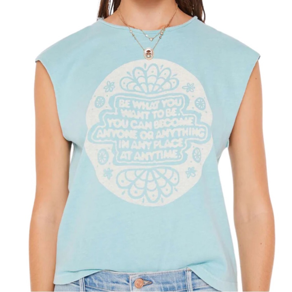 MOTHER The Ride Out Tee in Be What You Want